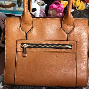 Brown handbag